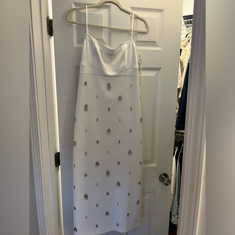 ALC Alana Embellished Midi Dress